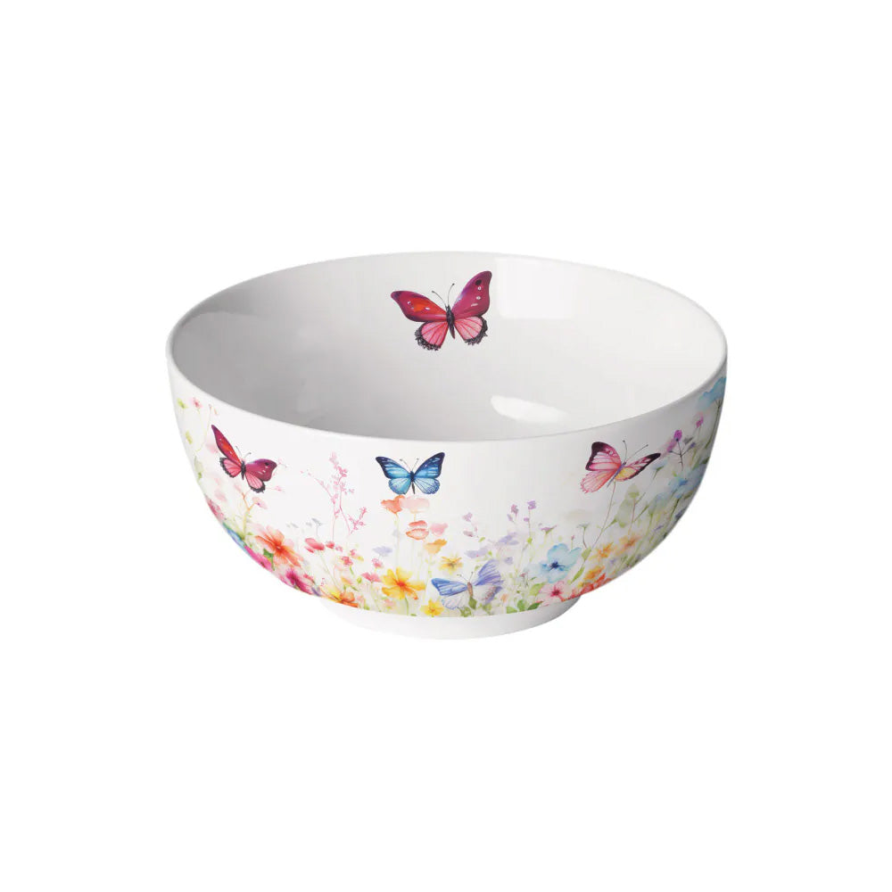 Bol din portelan, 14 cm, Butterflies in Field - AMBIENTE