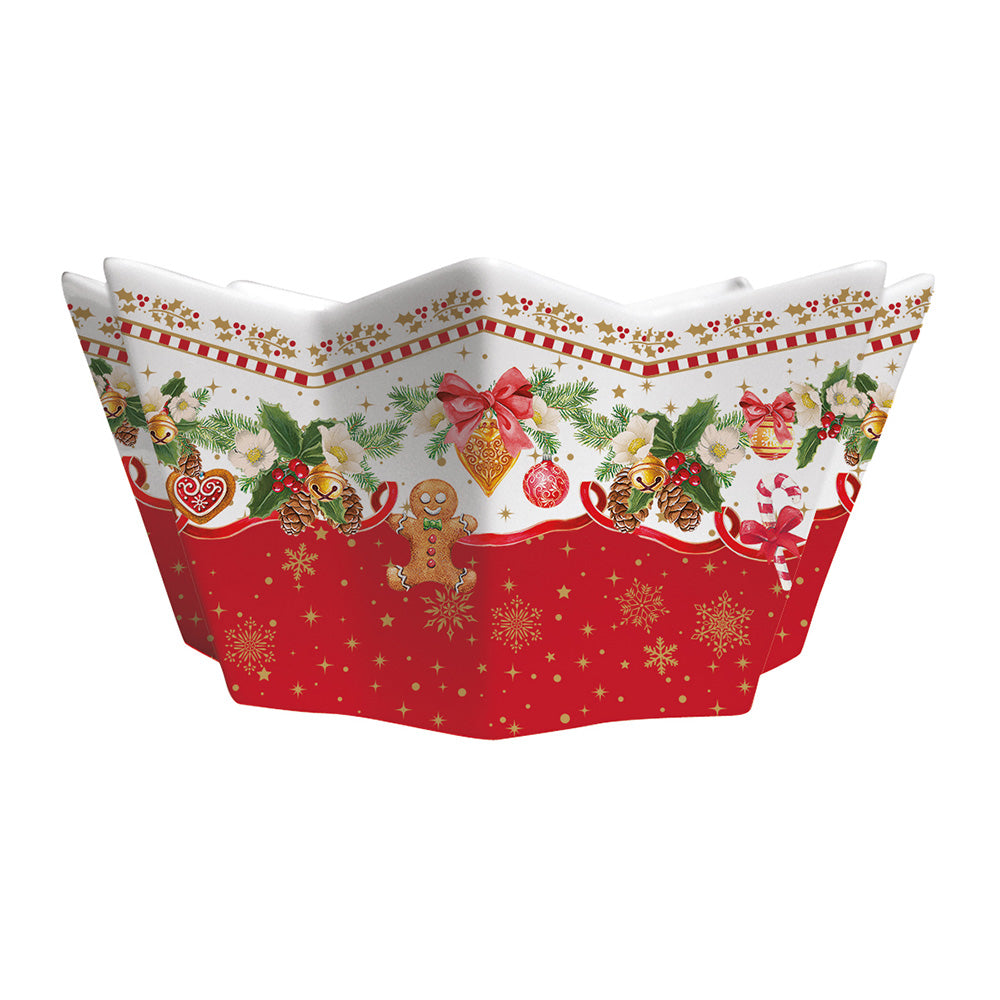 Bol din portelan, 20 cm, Christmas Memories - EASY LIFE