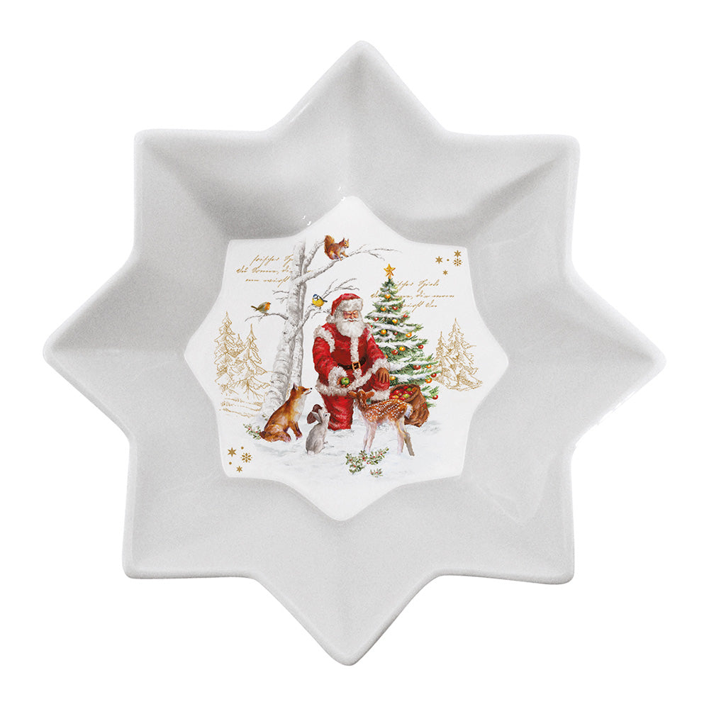 Bol din portelan, 20 cm, Christmas Memories - EASY LIFE