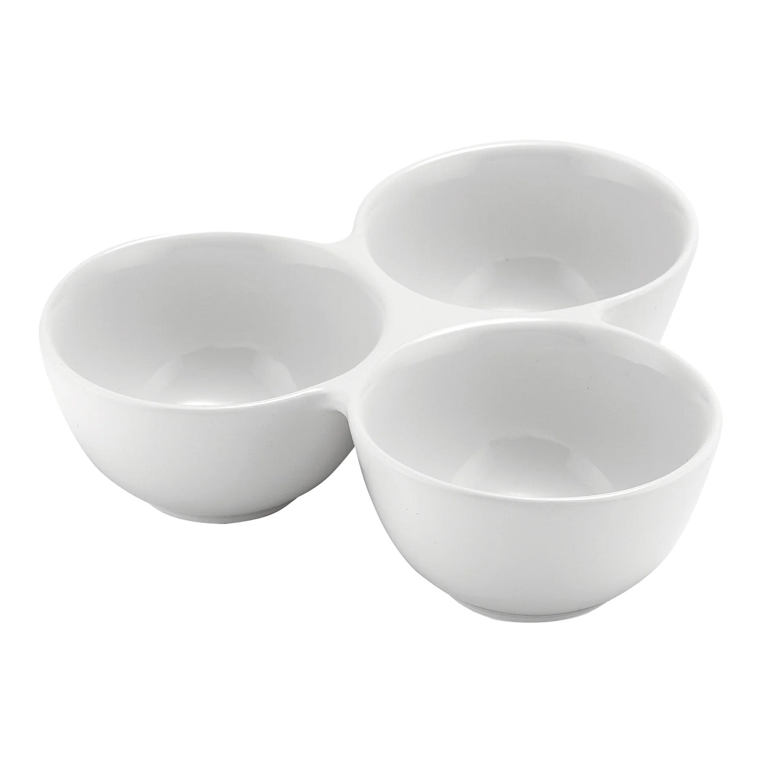 Bol din portelan cu 3 sectiuni, 20x19 cm, Alto - COOKSHOP SPECIALS