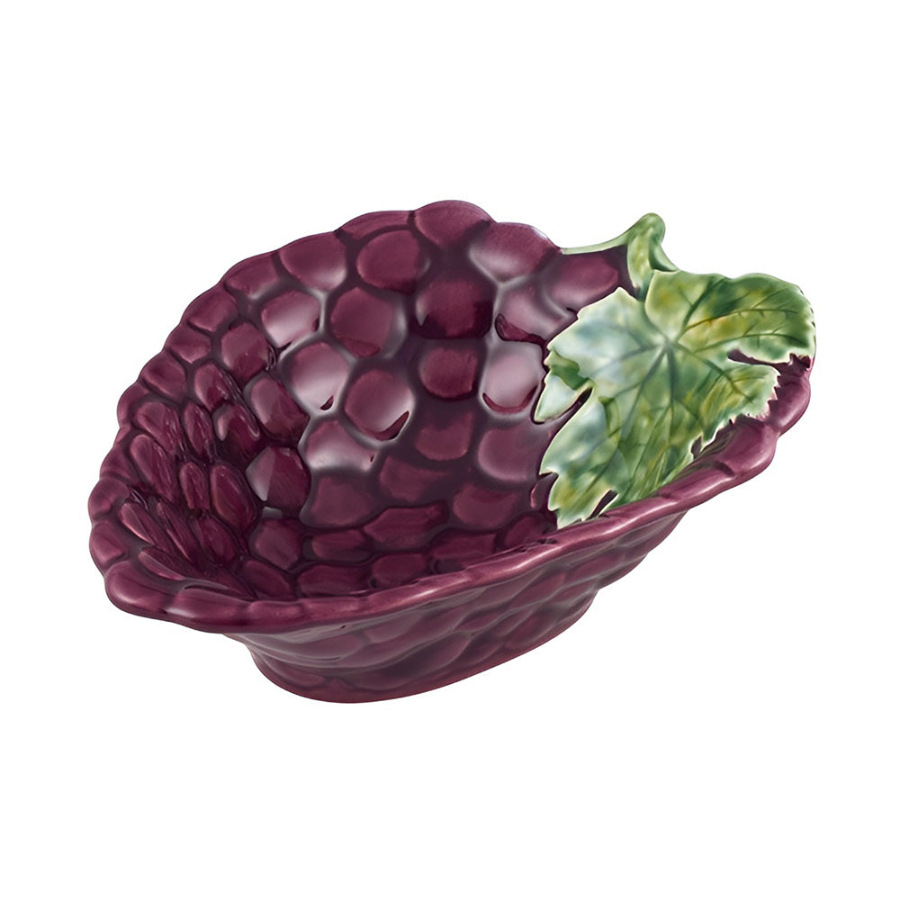 Bol multifunctional, mov, 18 cm, Grapes - BORDALLO PINHEIRO