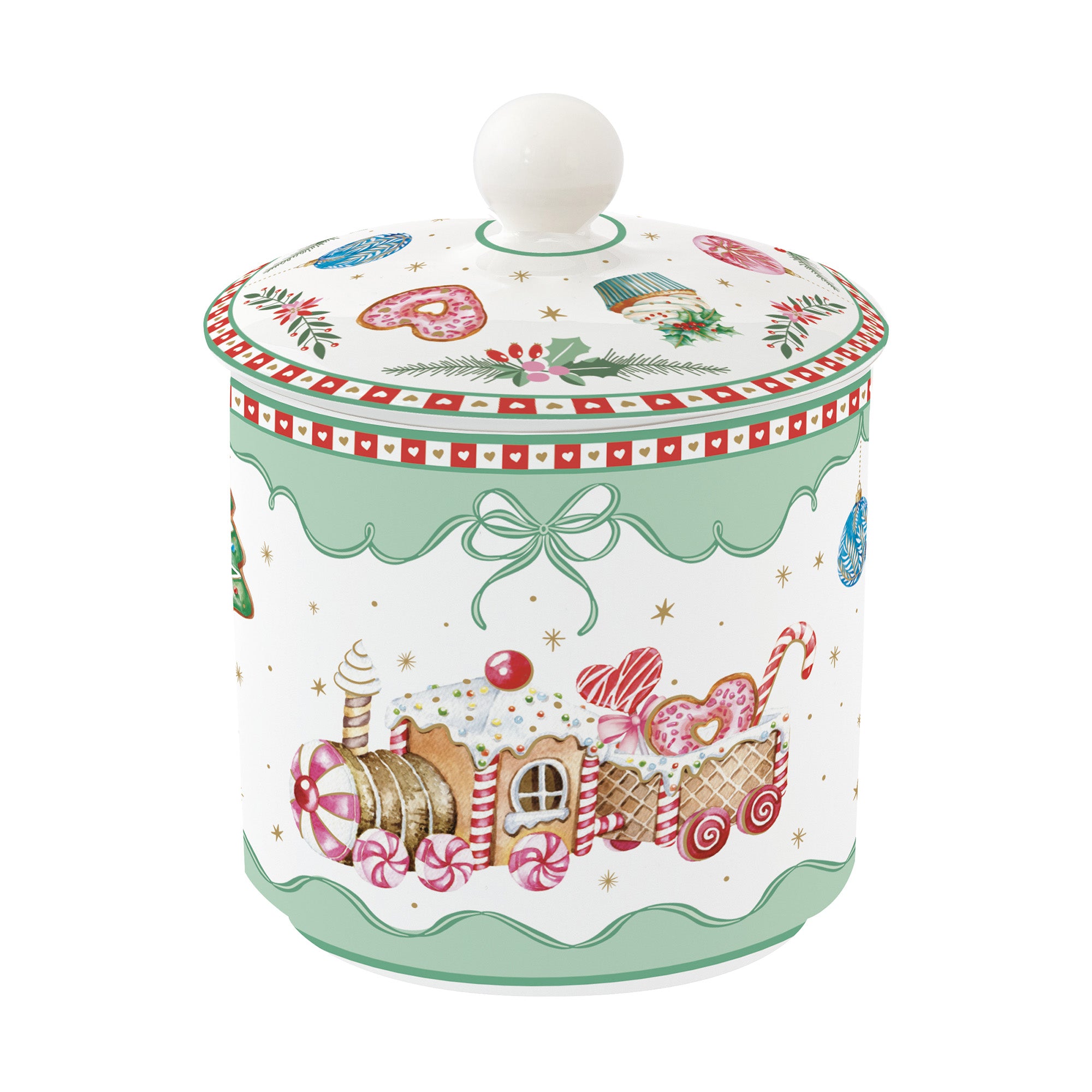 Bomboniera din portelan, 13 cm,  Sweet Christmas - COOKSHOP SPECIALS