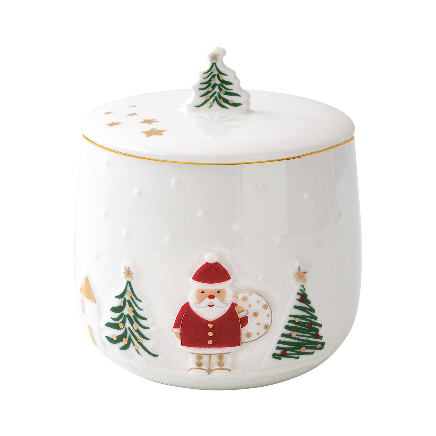 Bomboniera din portelan, 15 cm, Let it Snow - COOKSHOP SPECIALS