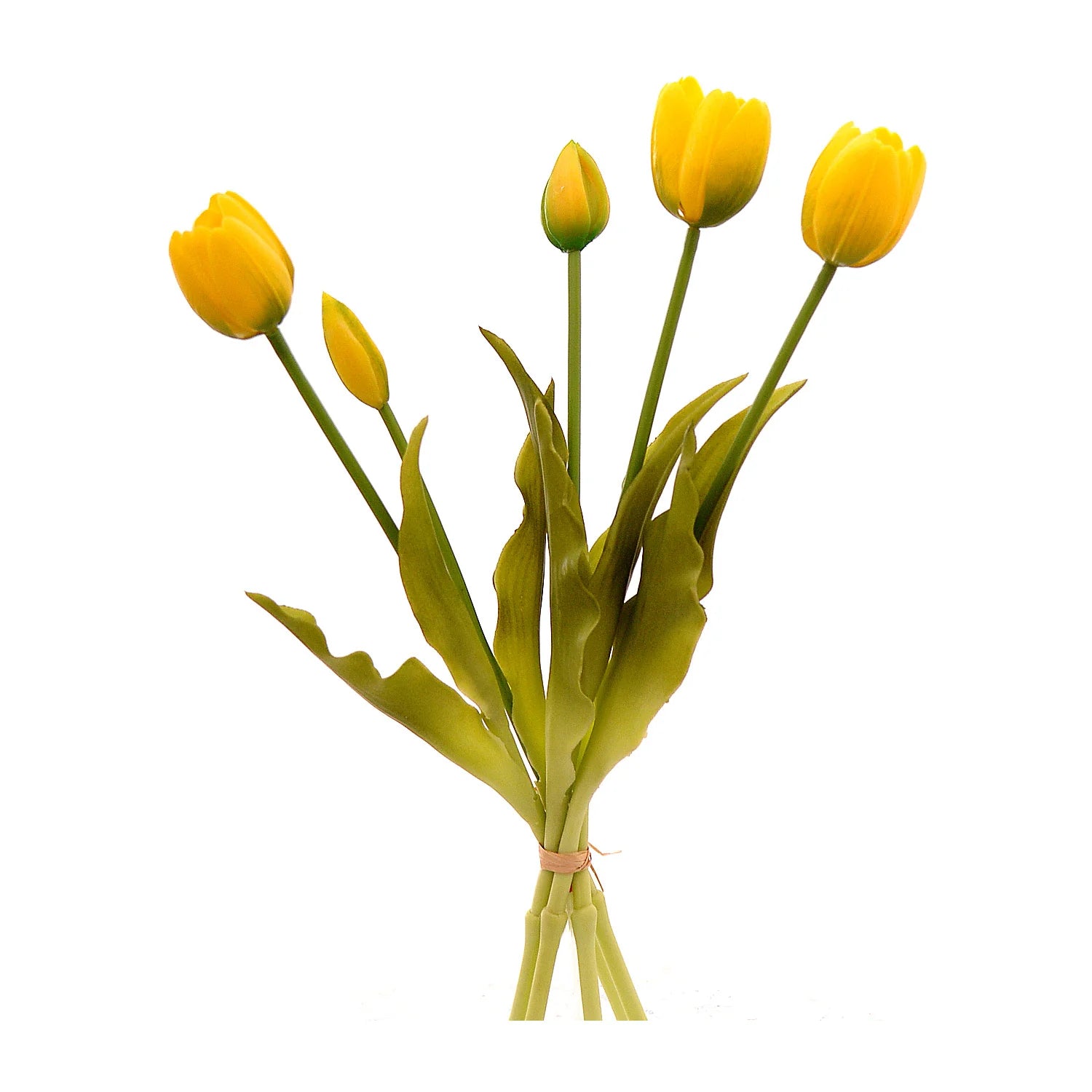 Buchet decorativ lalele, galben, 40 cm - COOKSHOP SPECIALS