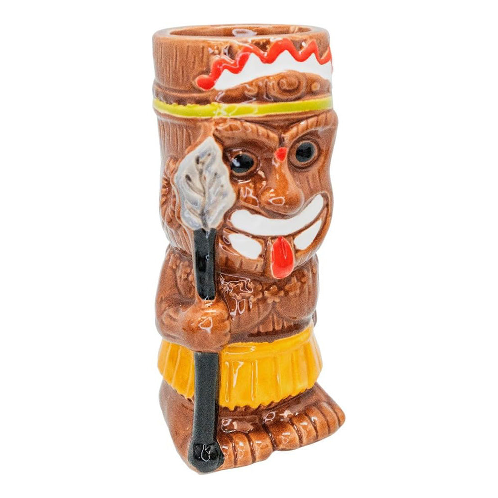 Cana din ceramica, 480 ml, Tiki Warrior - VIN BOUQUET