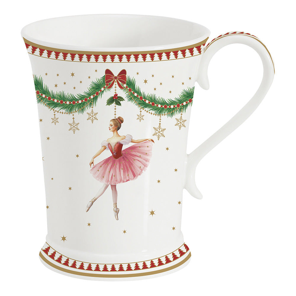 Cana din portelan, 300 ml, Magie Noel - SIMONA'S COOKSHOP