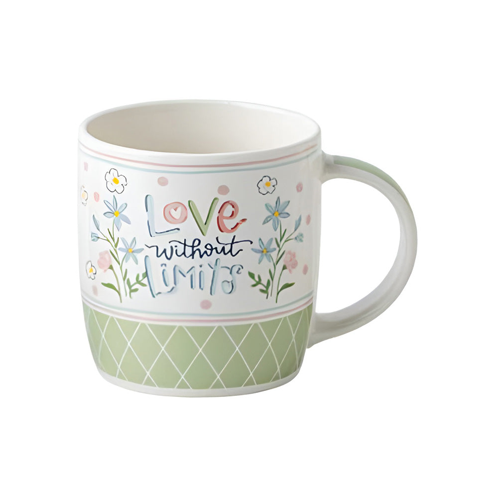 Cana din portelan, 350 ml, Flowers - COOKSHOP SPECIALS
