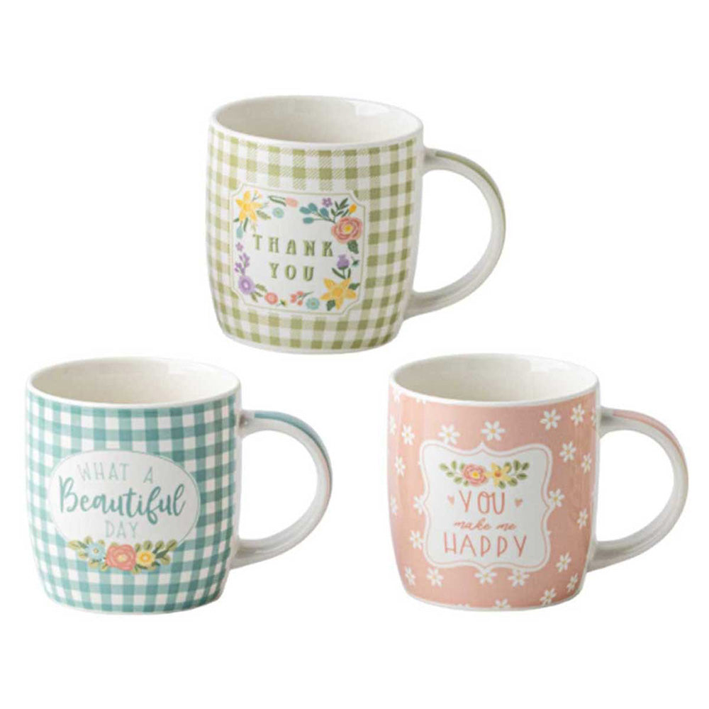 Cana din portelan, 350 ml, Pois Stripes - COOKSHOP SPECIALS