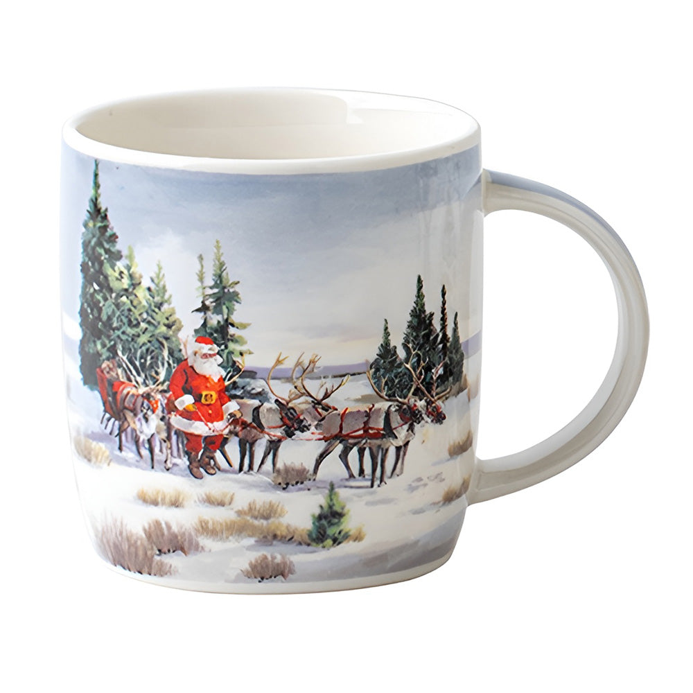 Cana din portelan, 350 ml, Winter Time - COOKSHOP SPECIALS