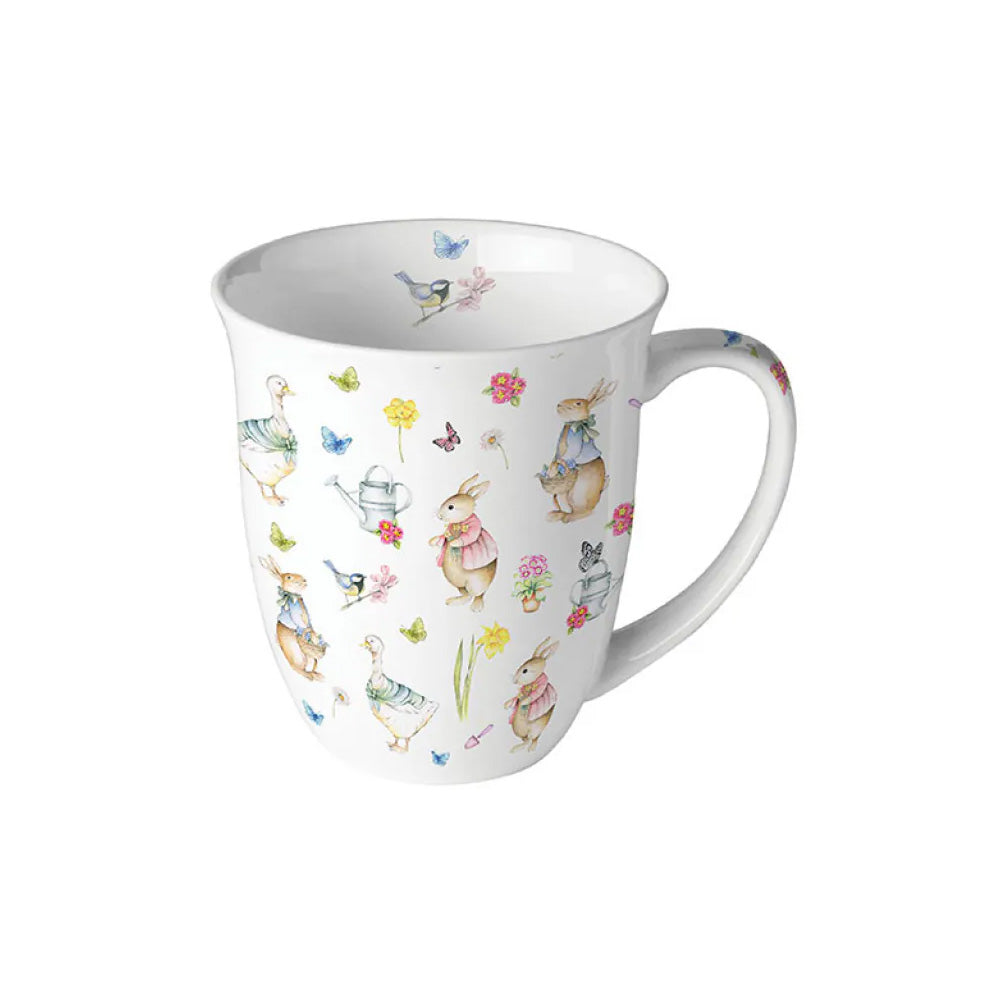 Cana din portelan, 400 ml, Easter Garden - AMBIENTE