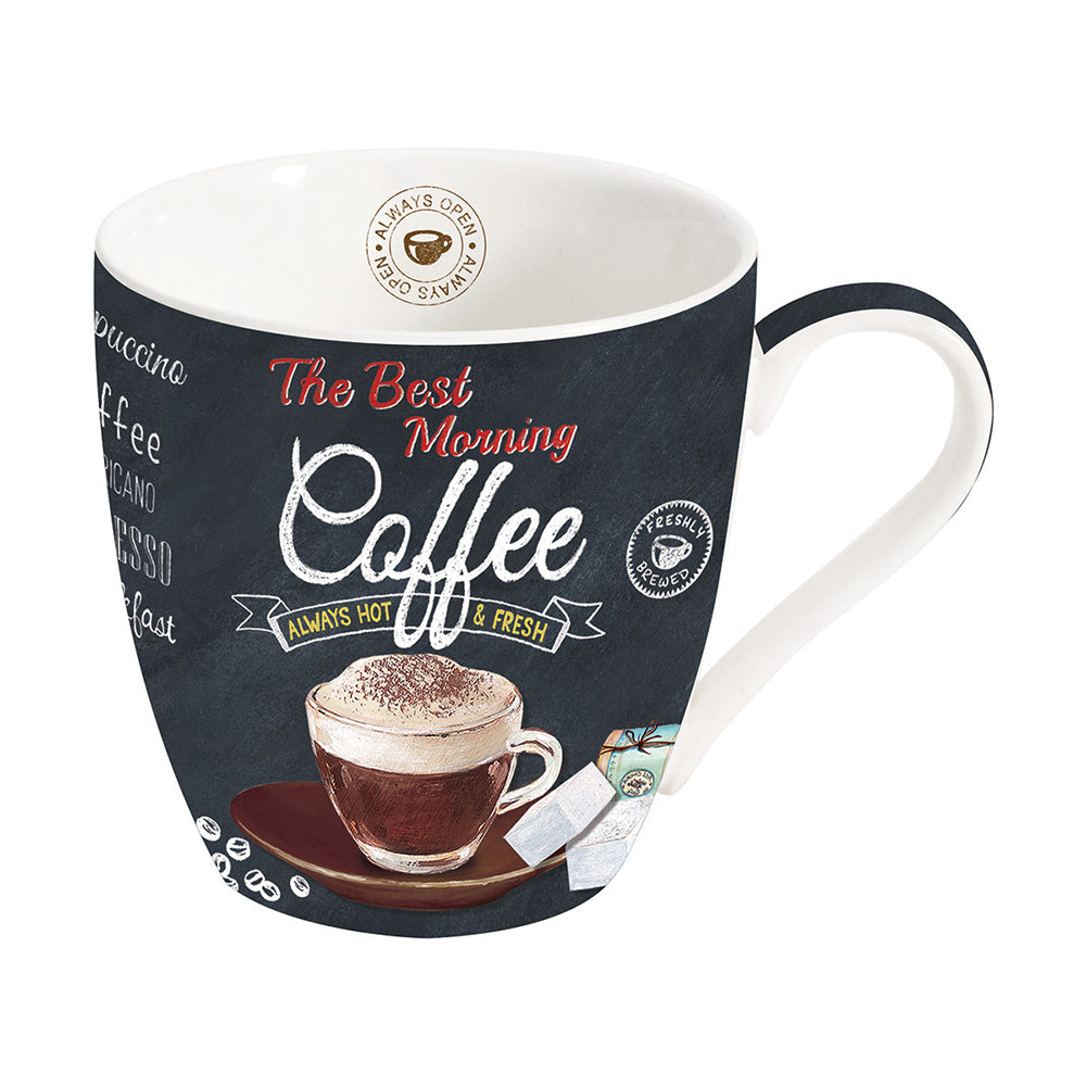 Cana din portelan, maro, 350 ml, It's Coffee Time - COOKSHOP SPECIALS