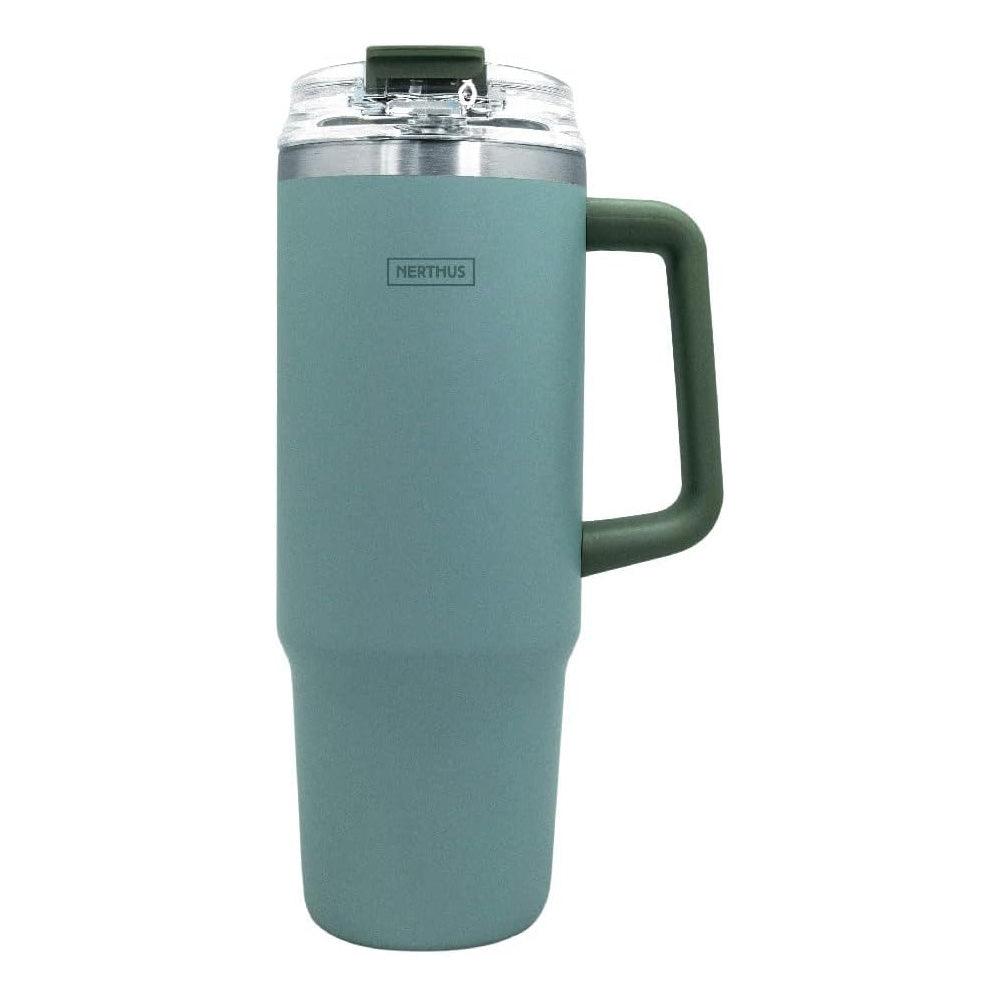 Cana izoterma Stanley din inox, 900 ml, verde petrol - NERTHUS