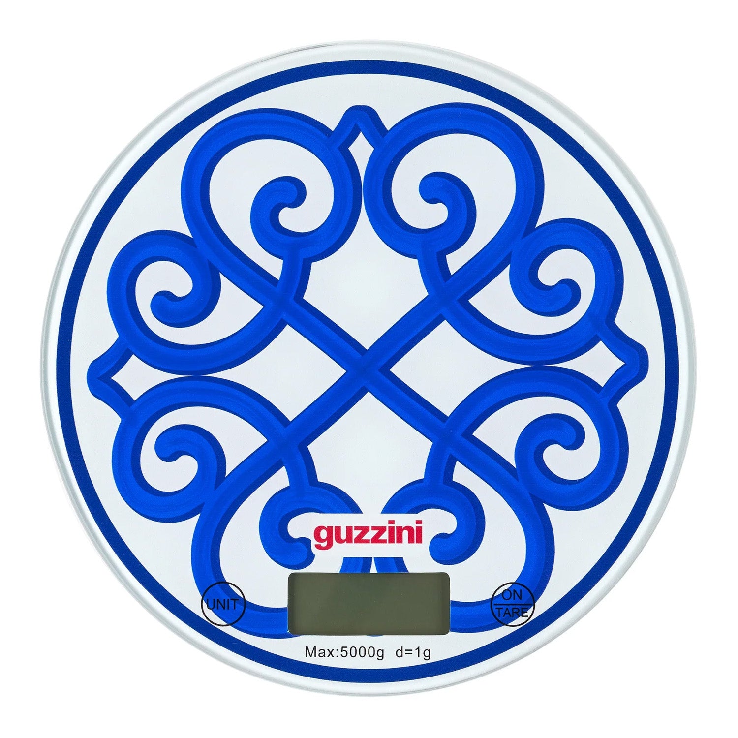 Cantar de bucatarie digital, albastru, 19 cm, Harmonia - GUZZINI