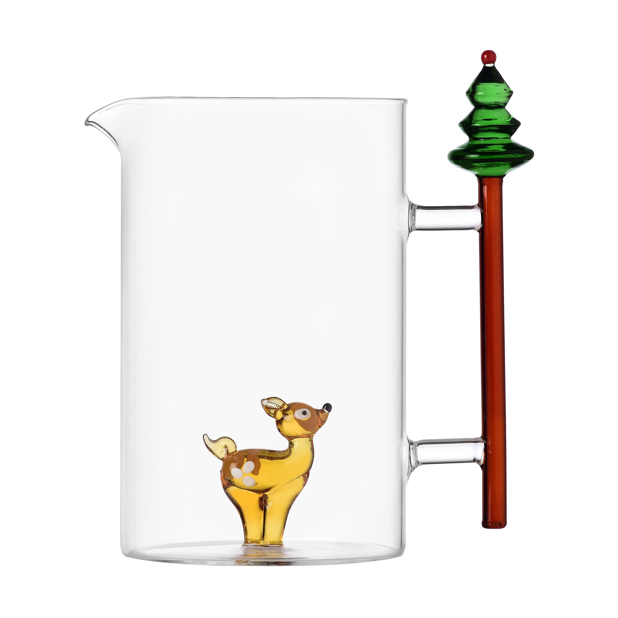 Carafa din sticla, Lonelt Fawn, Woodland Tales by Alessandra Baldereschi - ICHENDORF