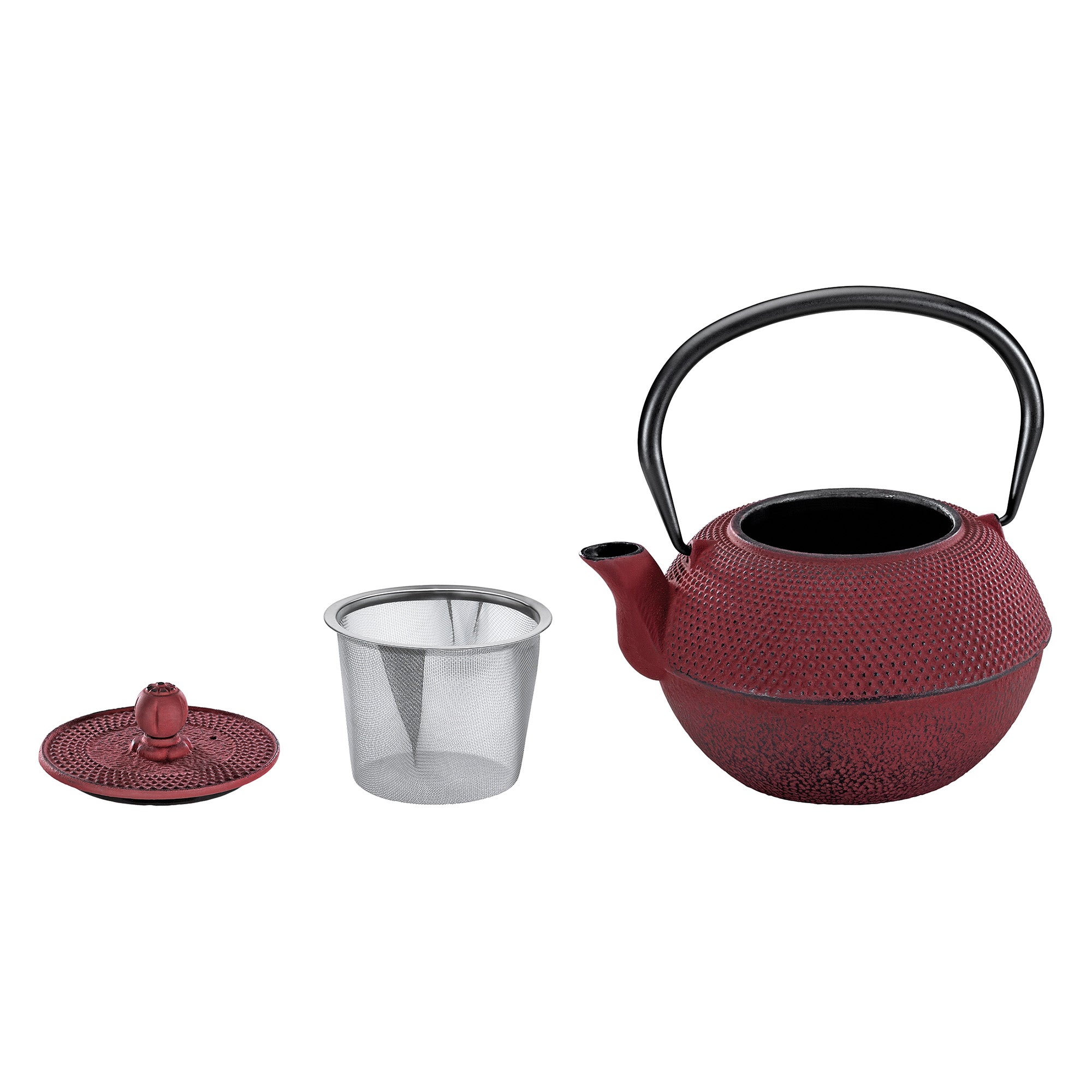 Ceainic din fonta, rosu, 800 ml, Yasmin - KUCHENPROFI