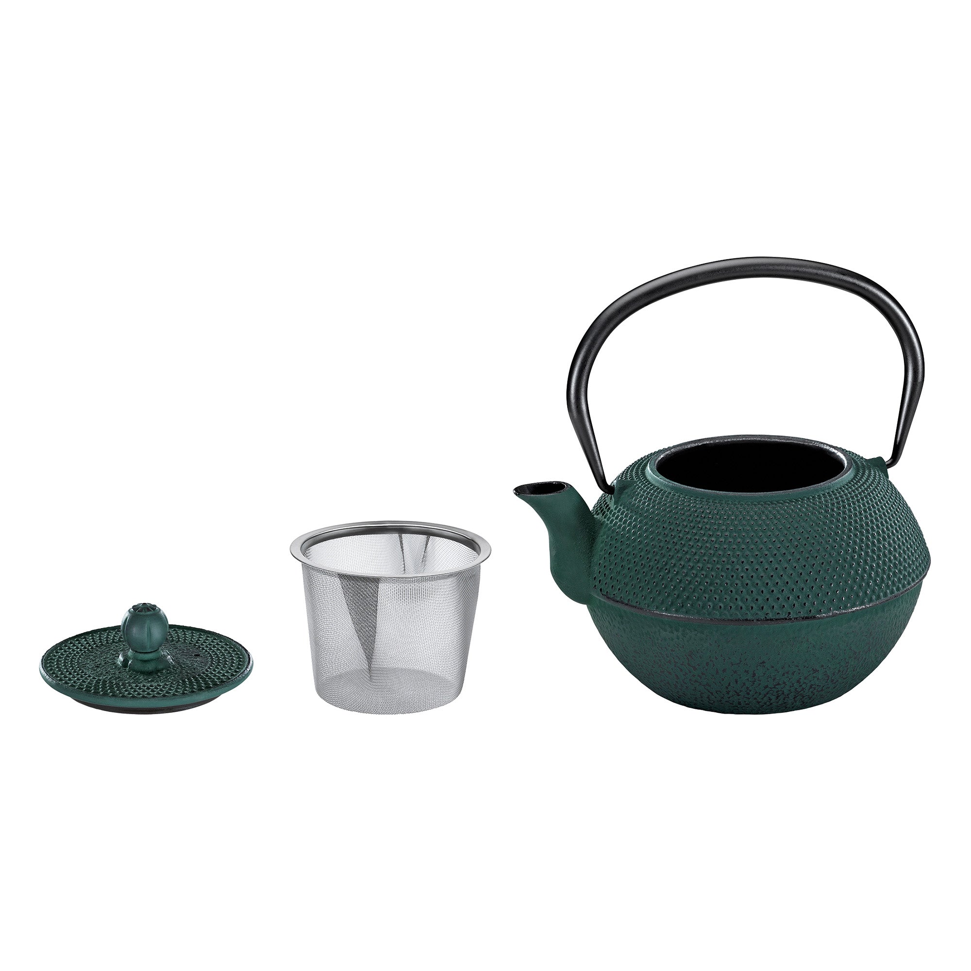 Ceainic din fonta, verde, 800 ml, Yasmin - KUCHENPROFI