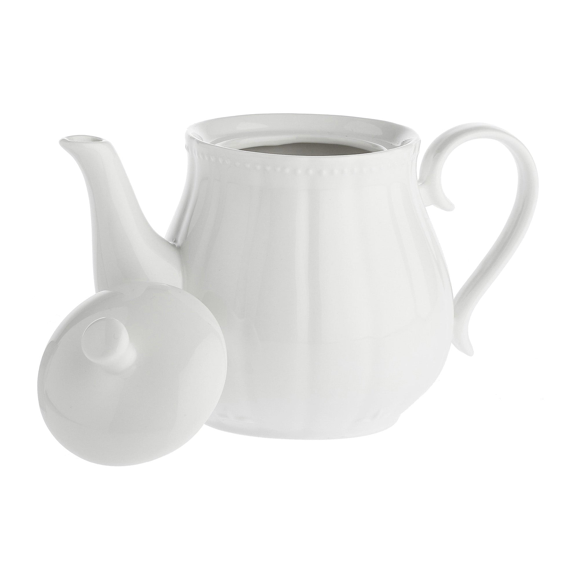 Ceainic din portelan, 1.25 L, Ducale - LA PORCELLANA BIANCA