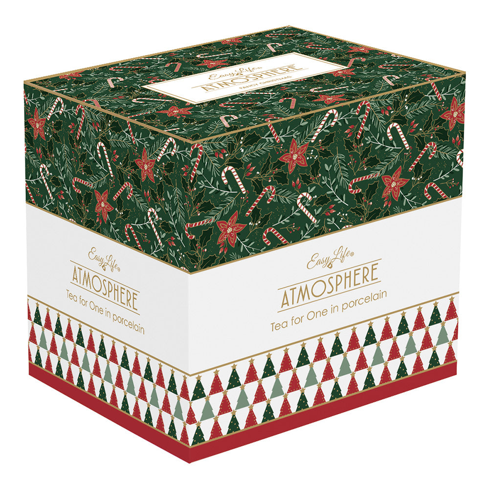 Ceainic din portelan, 350 ml, Fancy Christmas - SIMONA'S COOKSHOP - Image 1