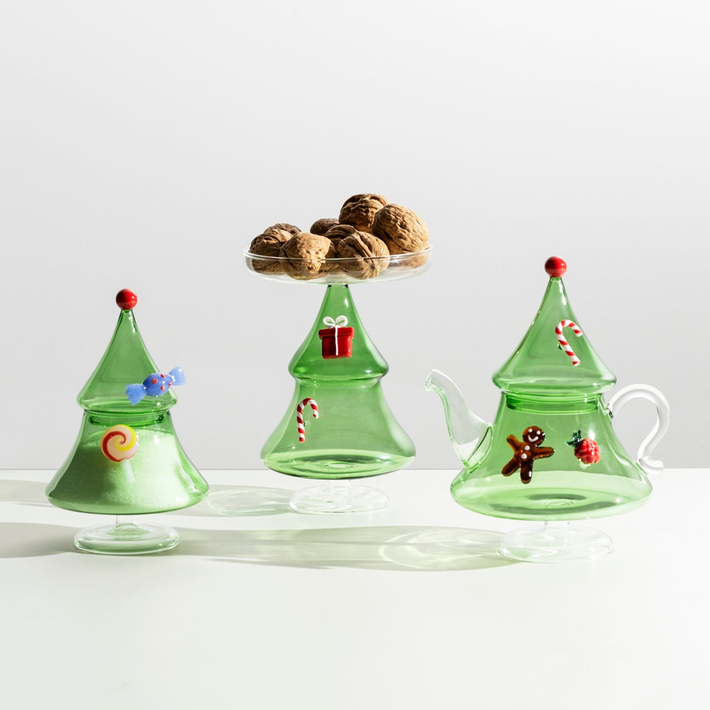 Ceainic din sticla, Christmas Tree, Nutcracker by Alessandra Baldereschi - ICHENDORF