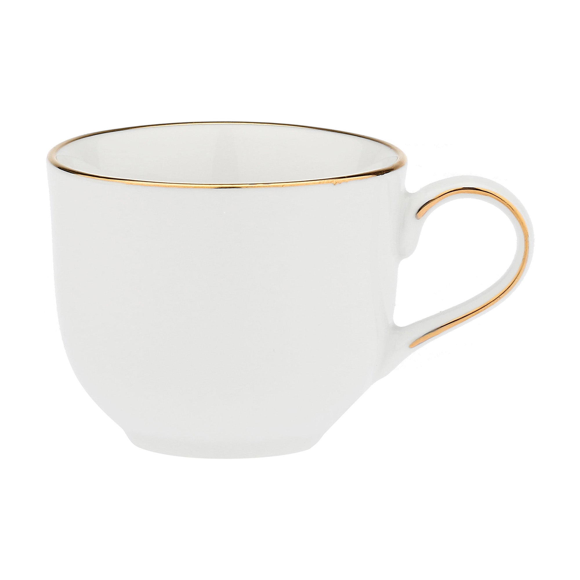 Ceasca pentru cafea si farfurie, 90 ml, Maesta - LA PORCELLANA BIANCA
