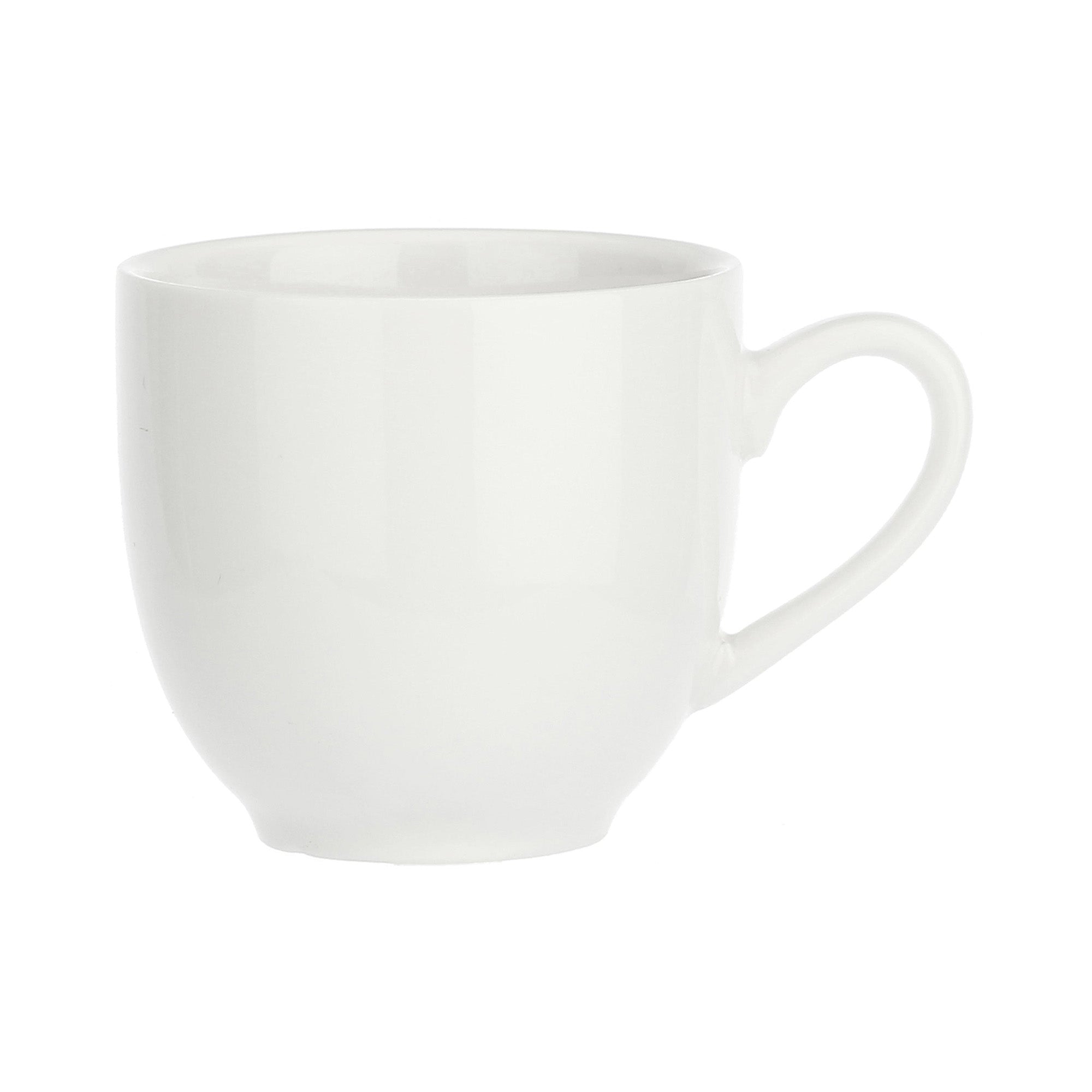 Ceasca pentru cafea si farfurie, 90 ml, Villadeifiori - LA PORCELLANA BIANCA