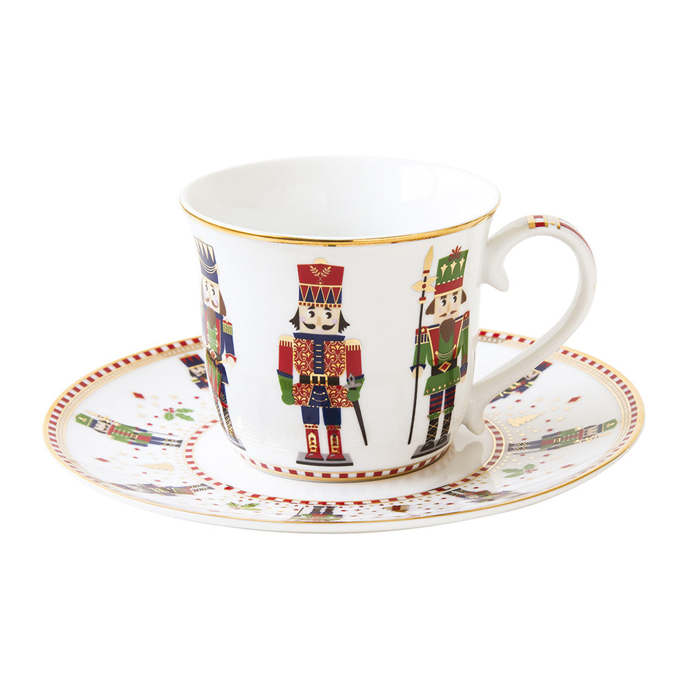 Ceasca si farfurie pentru ceai, 200 ml, Nutcracker - COOKSHOP SPECIALS
