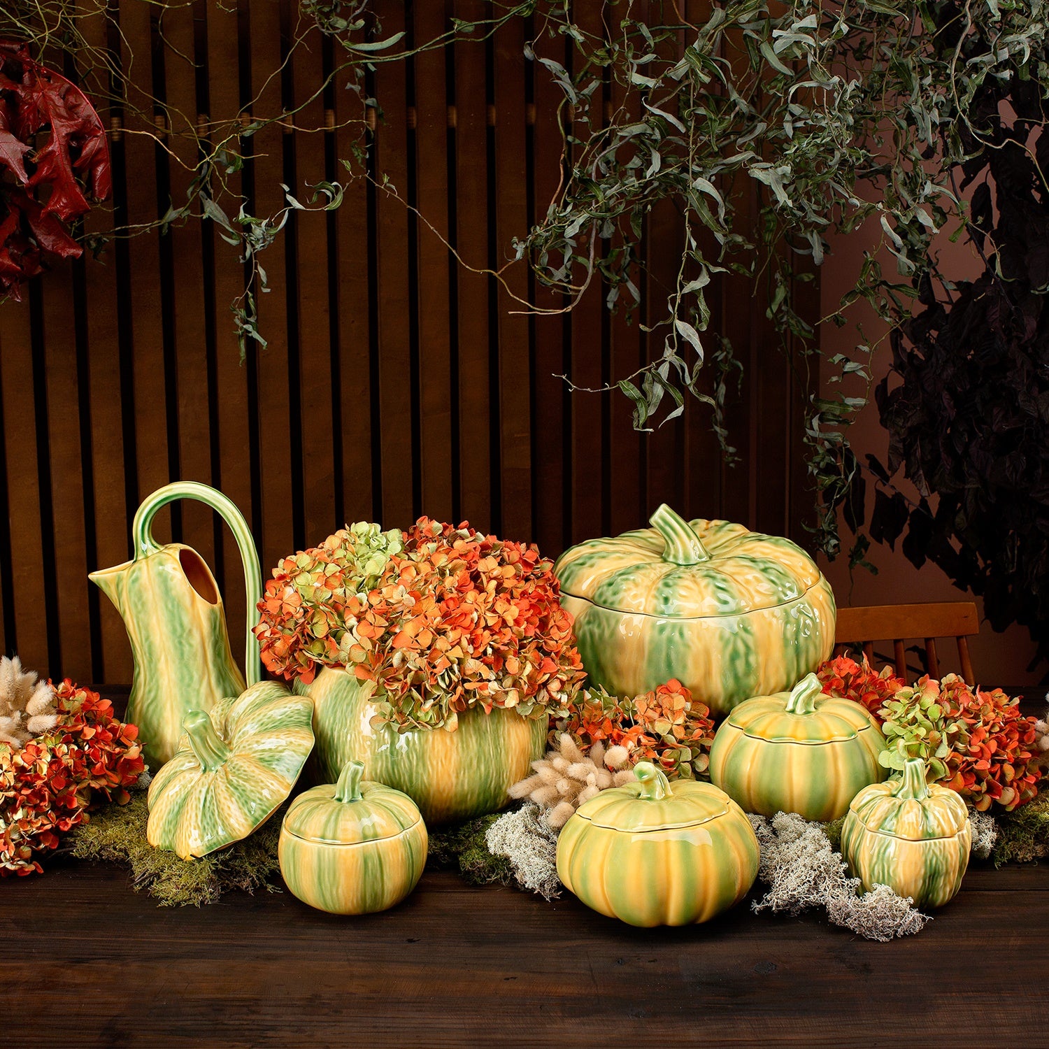 Supiera din ceramica, 32 cm, Abobora - BORDALLO PINHEIRO - Image 2