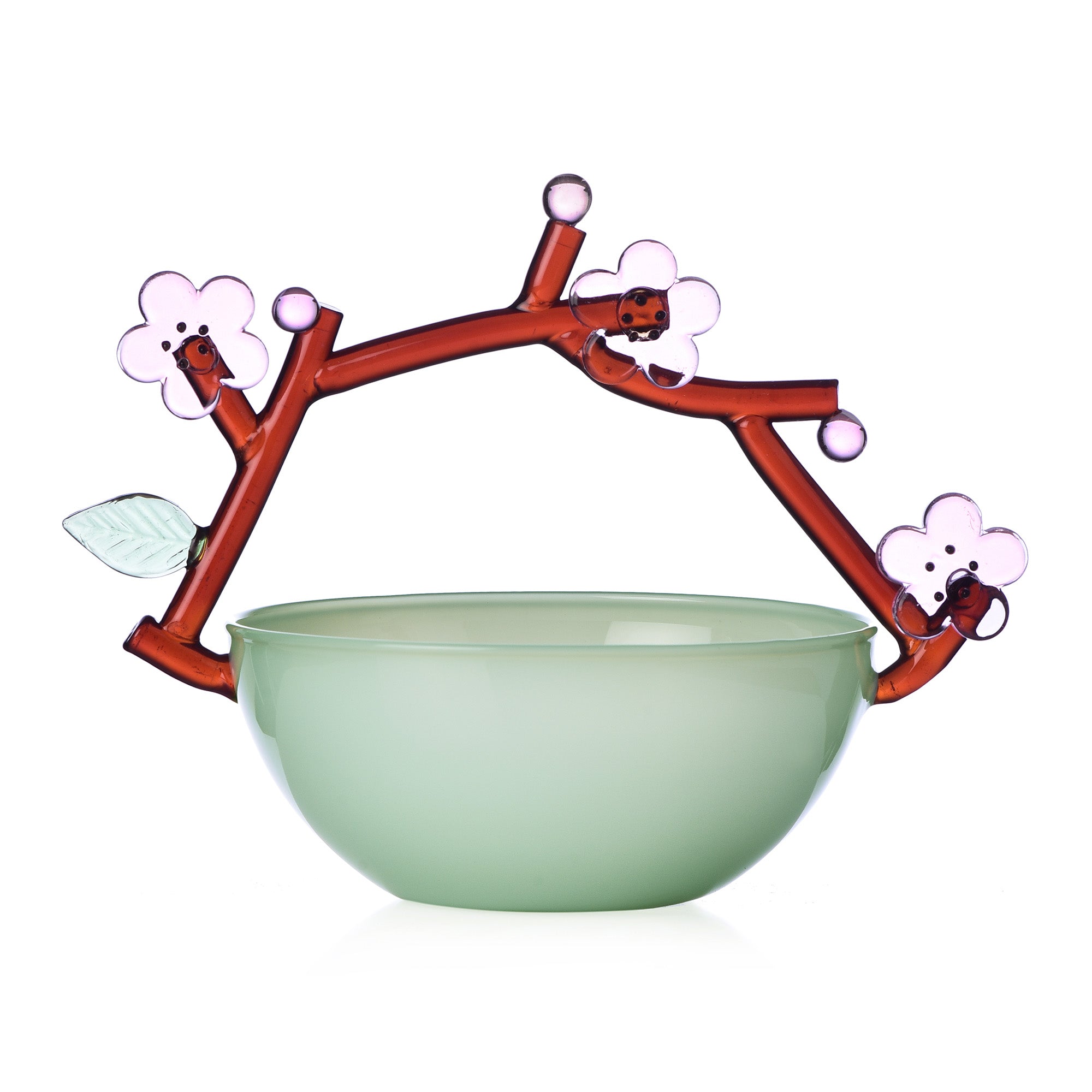 Cosulet din sticla, Peach Blossom, Botanica by Alessandra Baldereschi - ICHENDORF