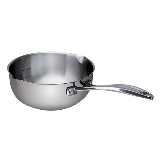 Cratita pentru sosuri cu maner, inox, 1.9 L, 20 cm, Chef - BEKA