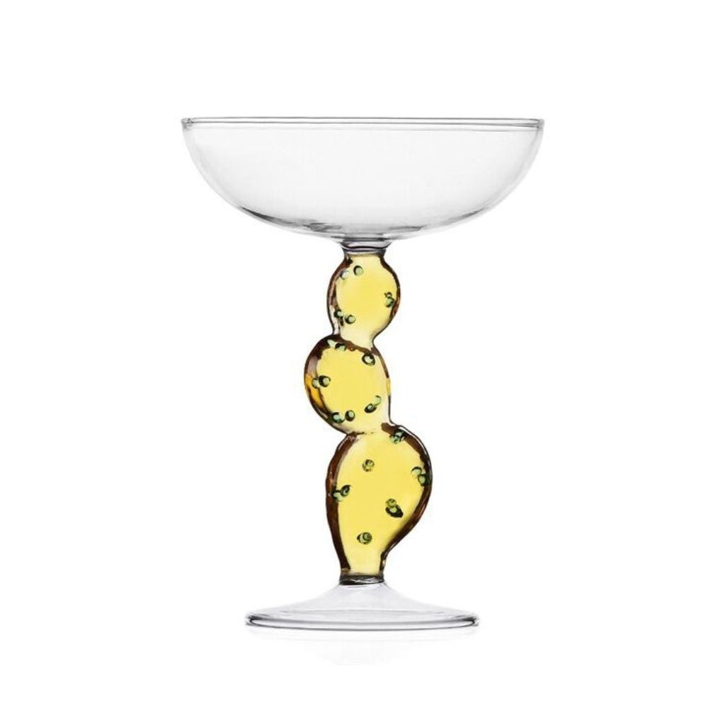 Cupa pentru sampanie, Cactus Yellow, Desert Plants - designer Alessandra Baldereschi - ICHENDORF
