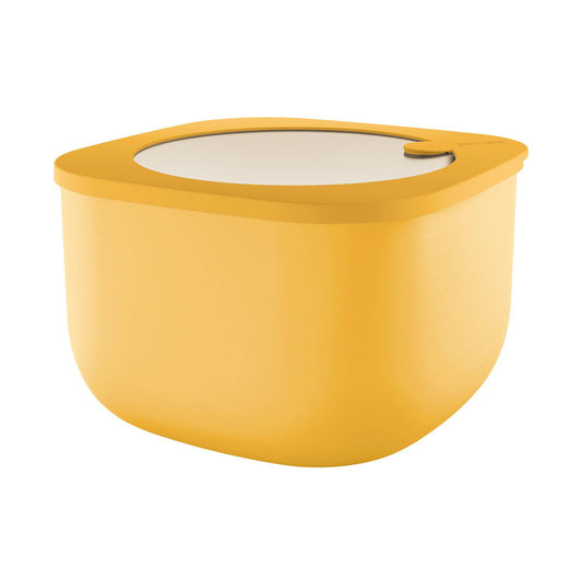 Cutie cu capac pentru depozitare, 2800 ml, galben mustar, Store&More - GUZZINI
