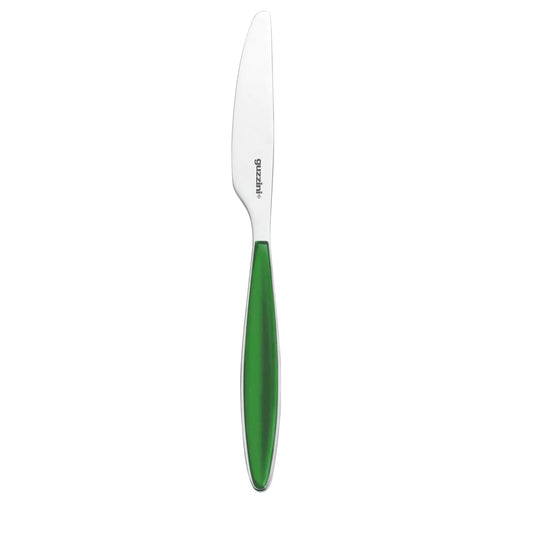 Cutit de masa, otel inoxidabil si acril, verde, Feeling - GUZZINI
