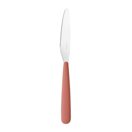 Cutit de masa, otel inoxidabil si acril, terracotta, Pop - GUZZINI