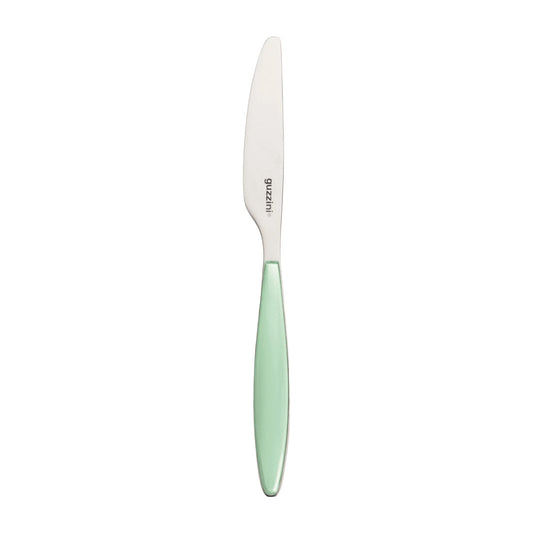 Cutit de masa, otel inoxidabil si acril, verde menta, Feeling - GUZZINI