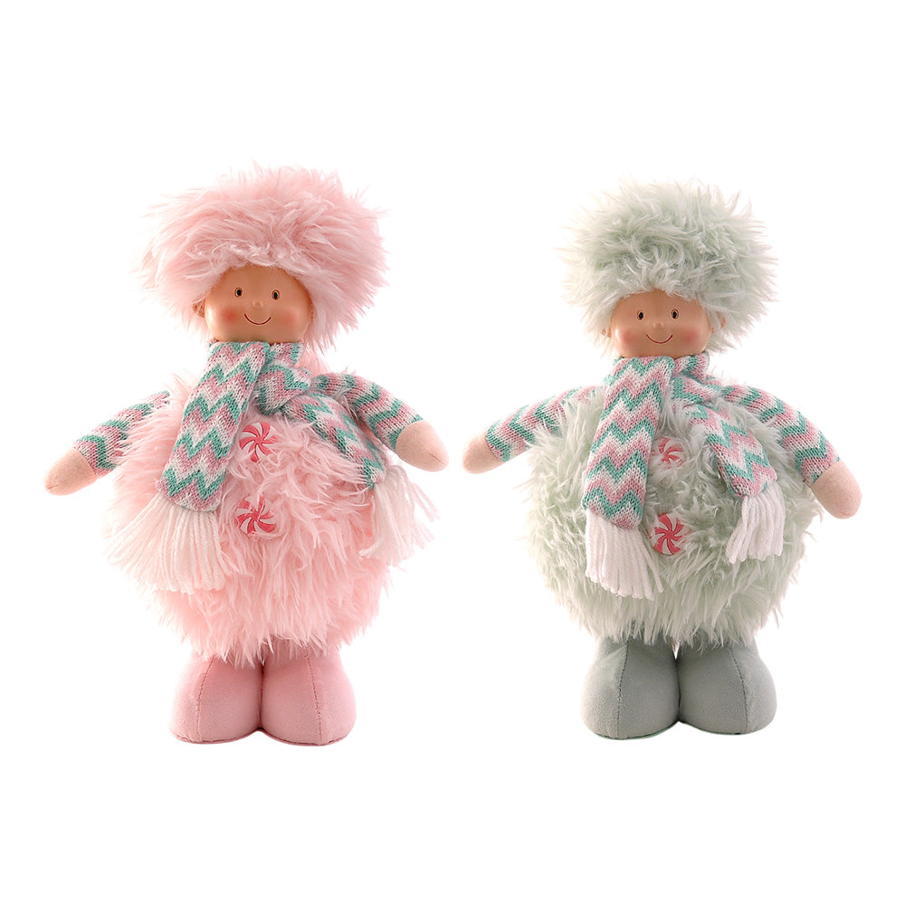 Decoratiune Baby Angel, roz/menta, 32 cm - COOKSHOP SPECIALS