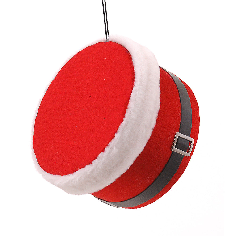 Decoratiune Curea Mos Craciun, rosu/alb, 20 cm - COOKSHOP SPECIALS
