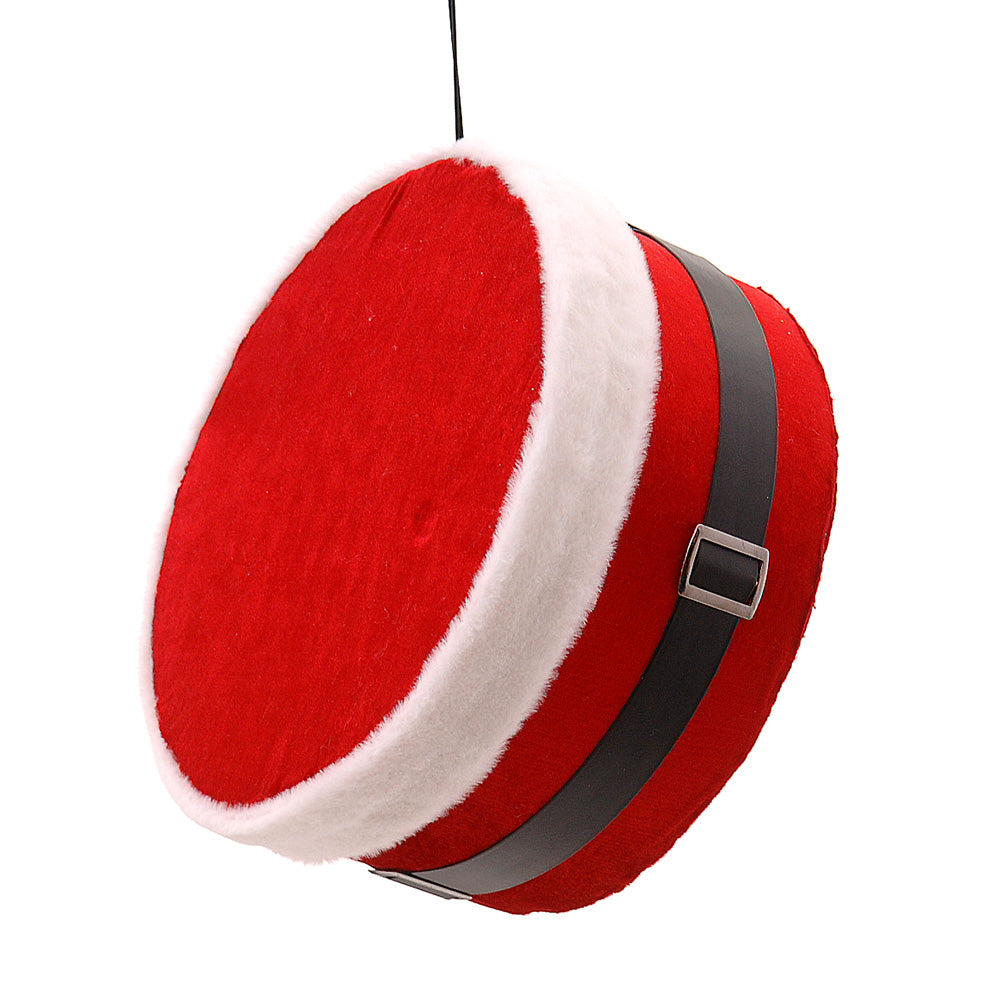 Decoratiune Curea Mos Craciun, rosu/alb, 30 cm - COOKSHOP SPECIALS