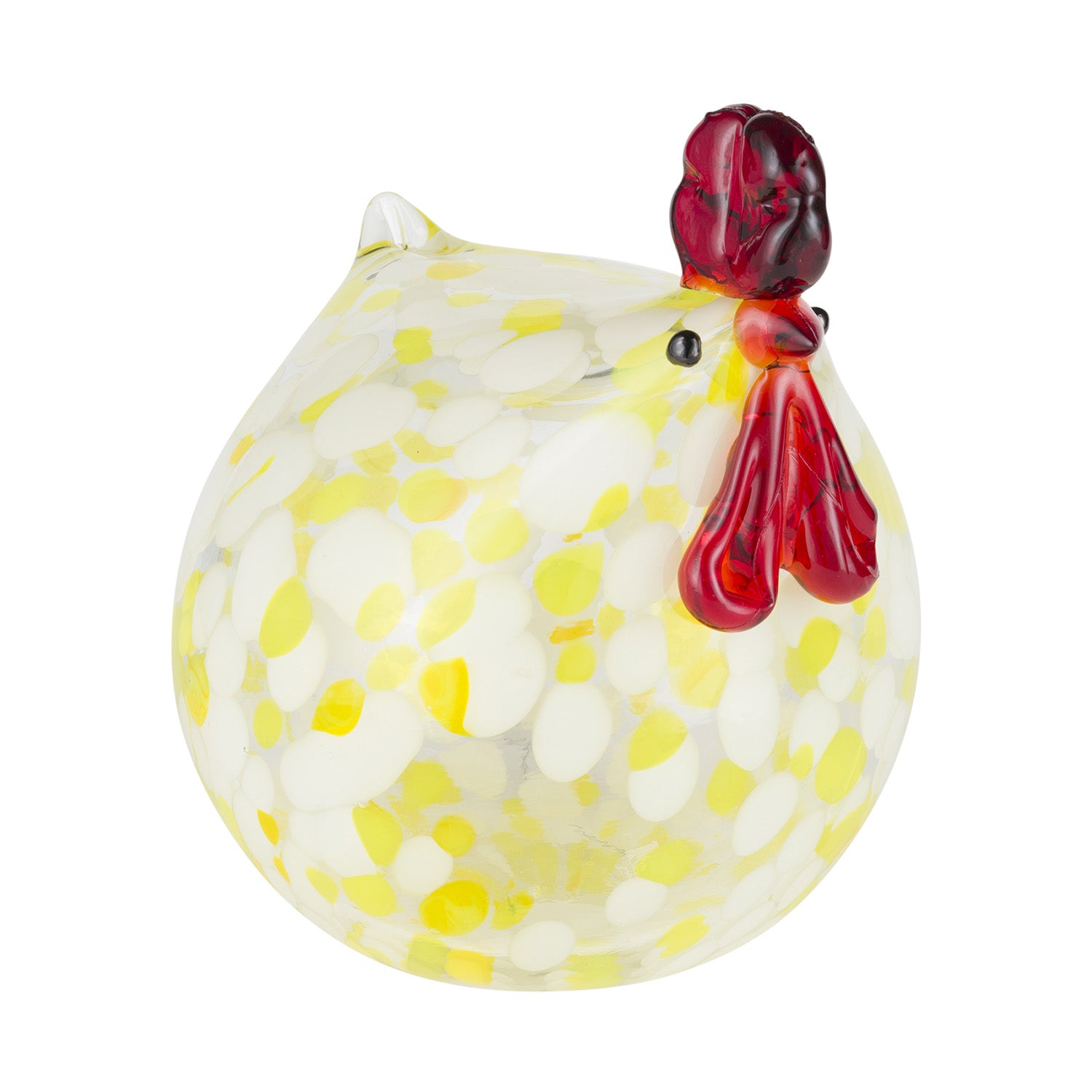 Decoratiune din sticla, galben, 18 cm, Rosamunda - COOKSHOP SPECIALS