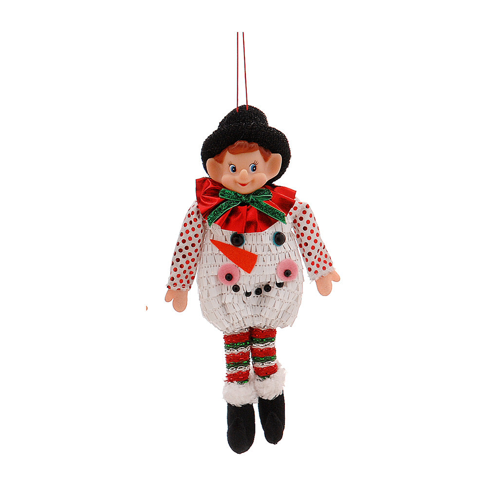 Decoratiune Elf, rosu/verde, 24 cm - COOKSHOP SPECIALS