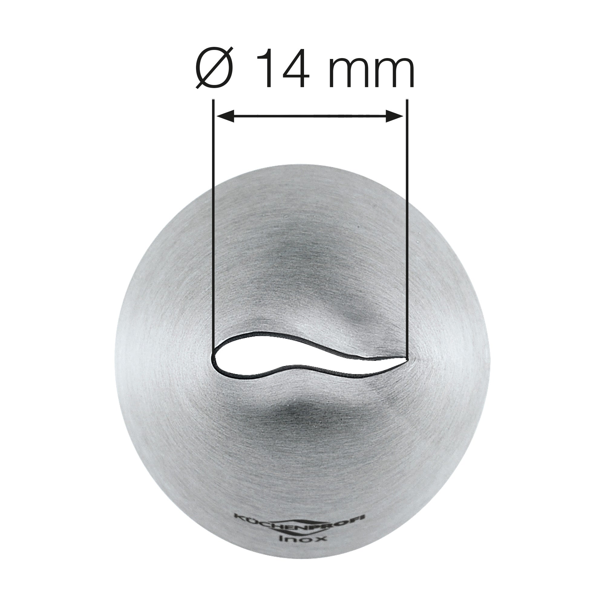 Dui in forma de petala, 14 mm, inox, Bake - KUCHENPROFI