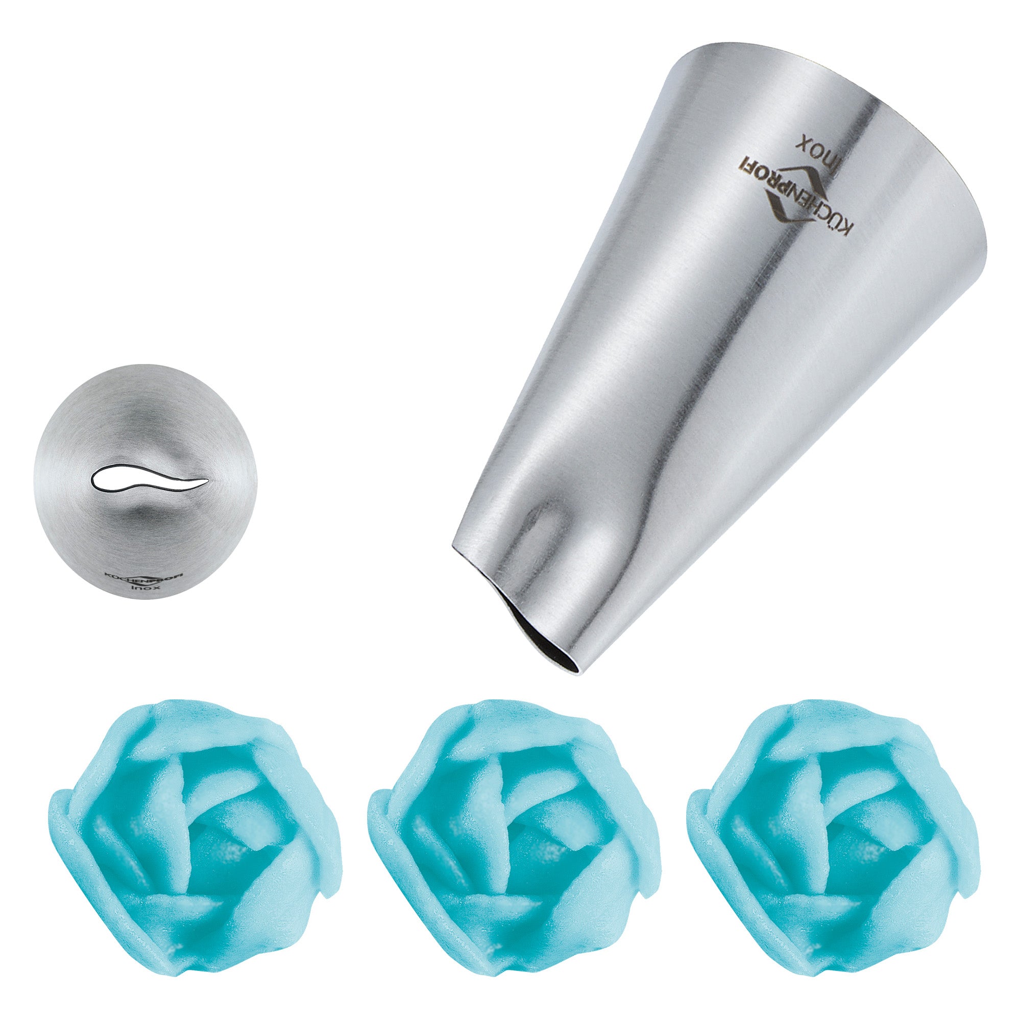 Dui in forma de petala, 14 mm, inox, Bake - KUCHENPROFI