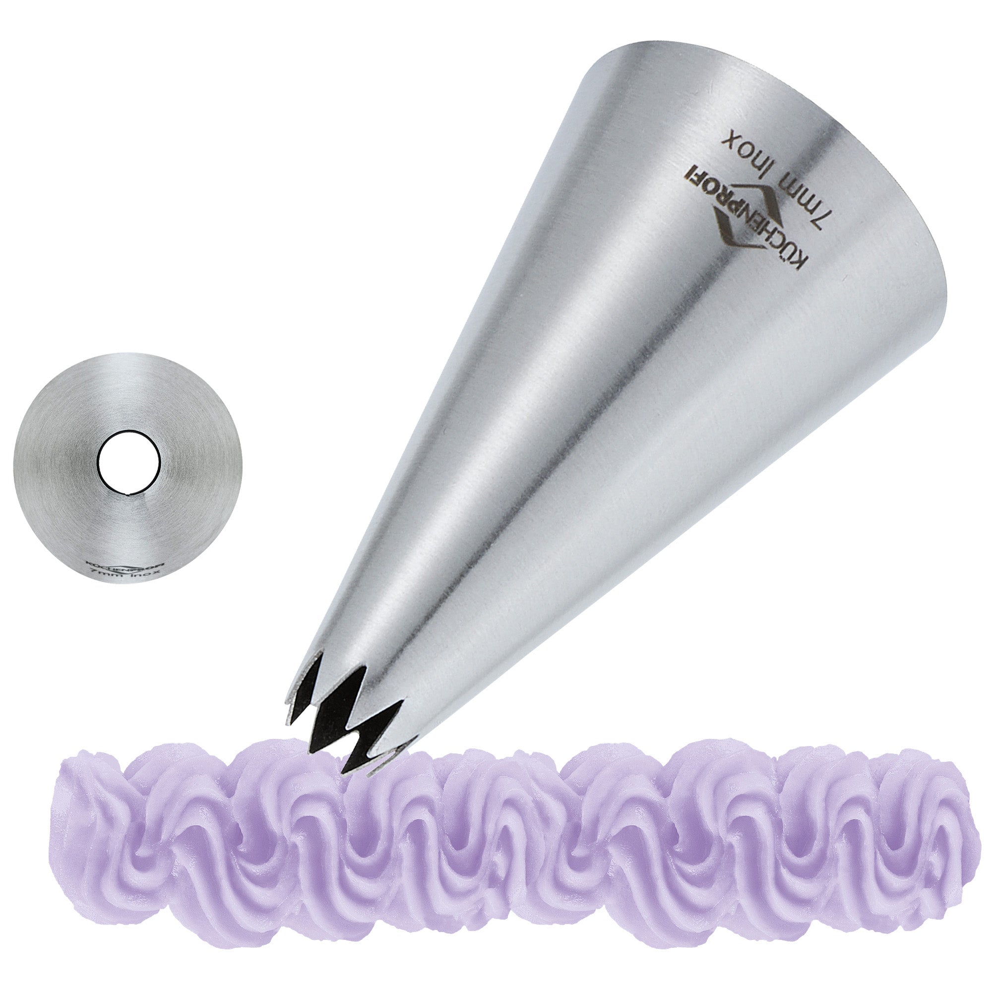 Dui in forma de stea, 7 mm, inox, Bake - KUCHENPROFI