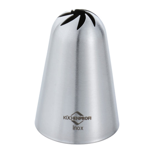 Dui in forma de trandafir, 14 mm, inox, Bake - KUCHENPROFI
