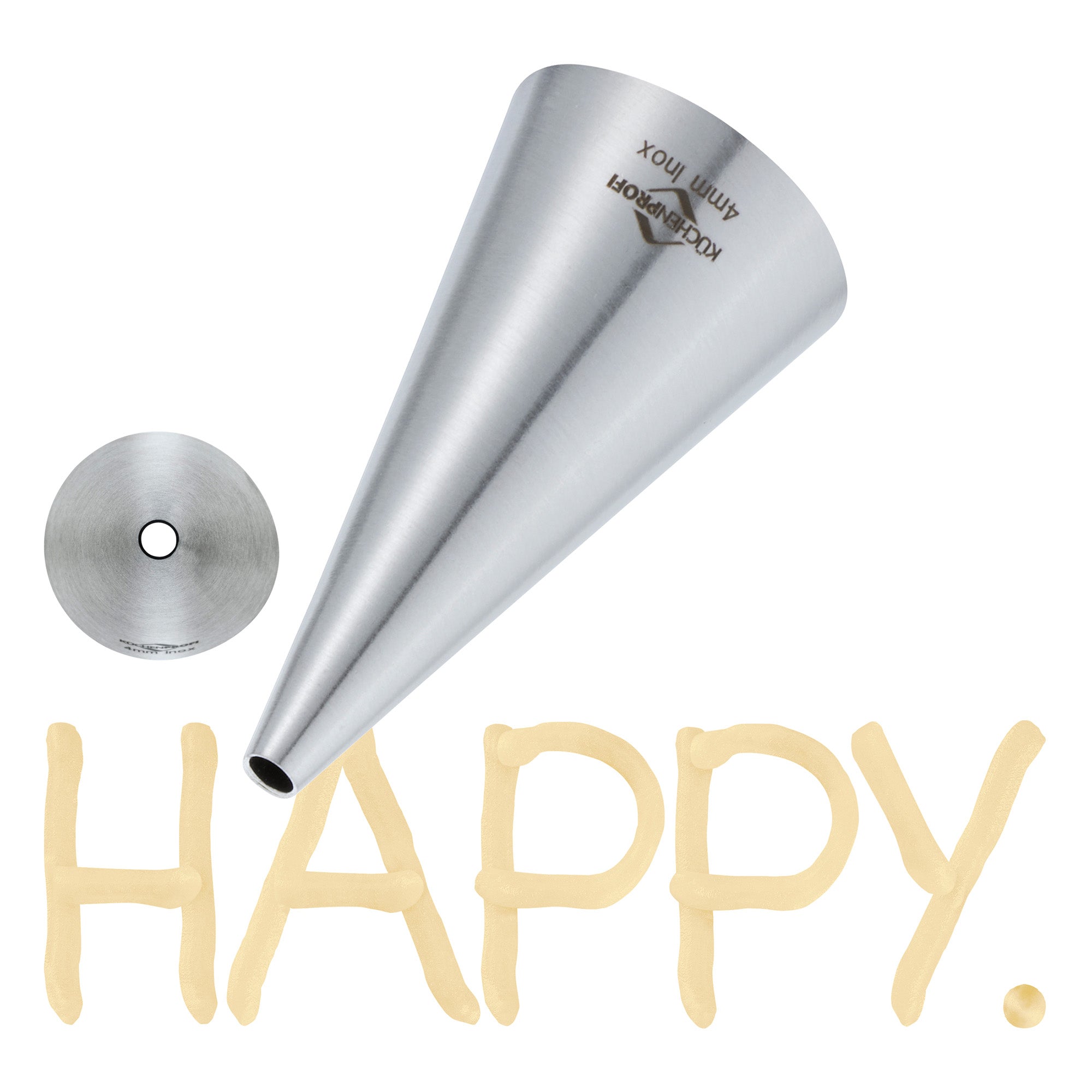 Dui pentru decorare, 4 mm, inox, Bake - KUCHENPROFI