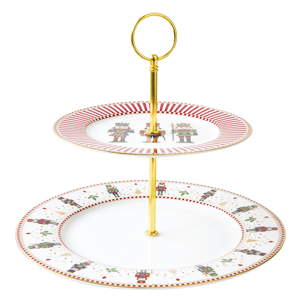 Etajera din portelan, 27 cm, Nutcracker - COOKSHOP SPECIALS