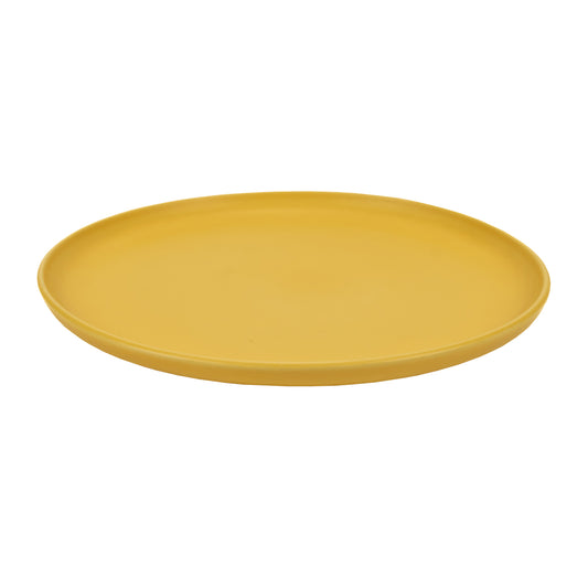 Farfurie ceramica pentru cina, 27 cm, Mira Yellow - VILLACER