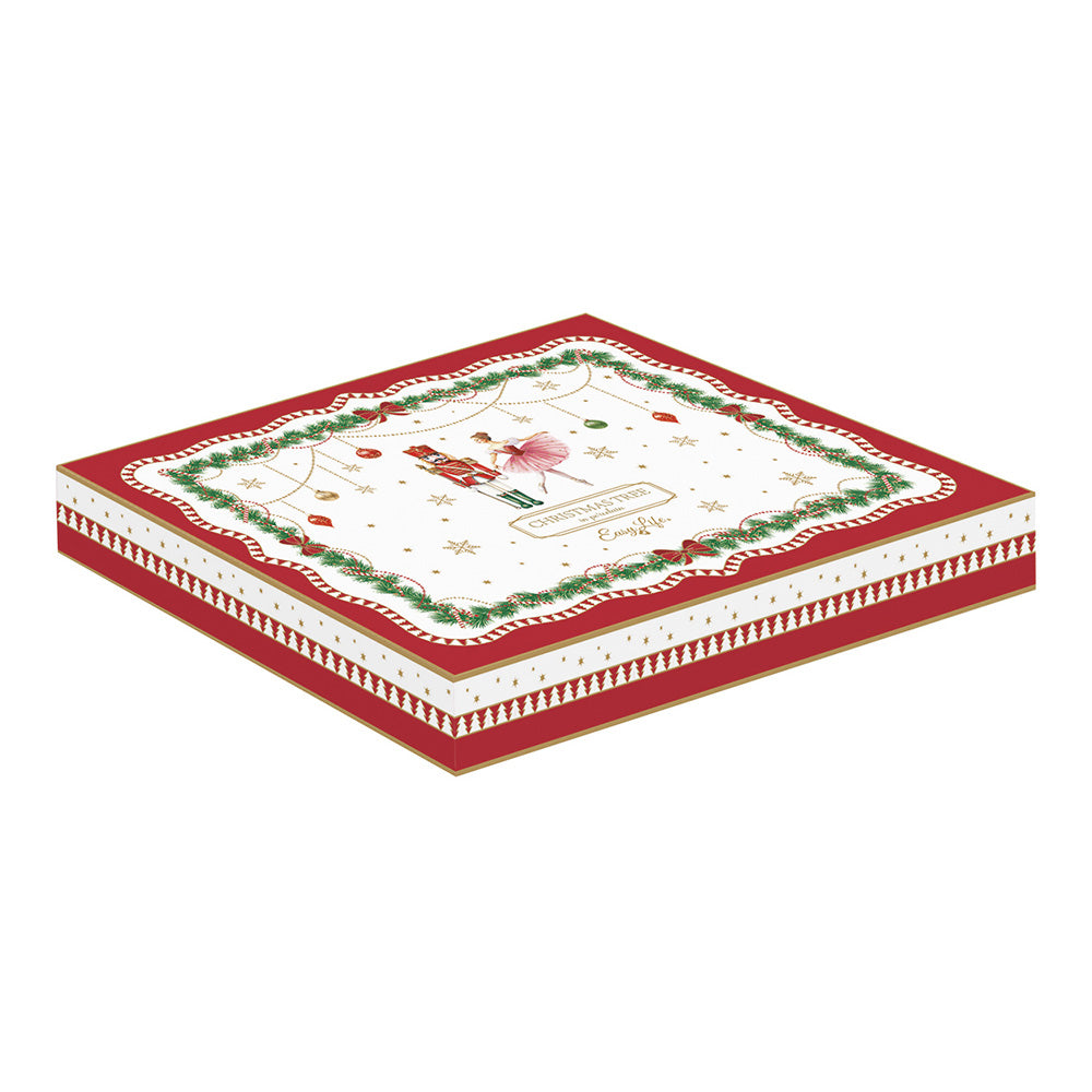 Farfurie decorativa brad, 20.5x25.5 cm, Magie Noel - SIMONA'S COOKSHOP - Image 2