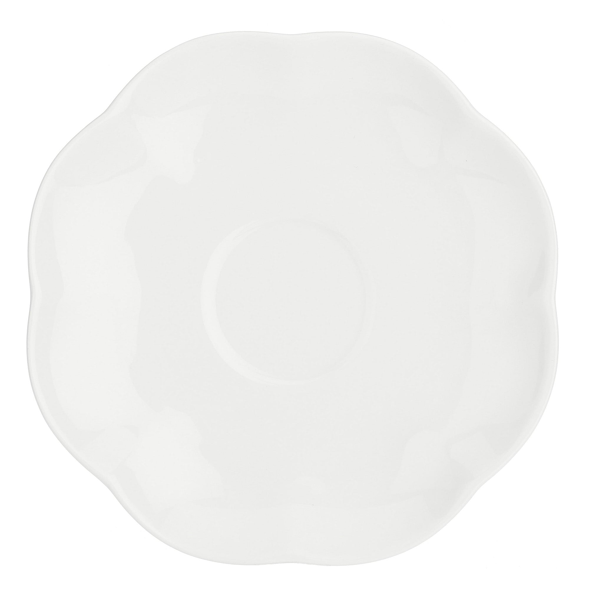 Ceasca pentru ceai si farfurie, 200 ml, Villadeifiori - LA PORCELLANA BIANCA