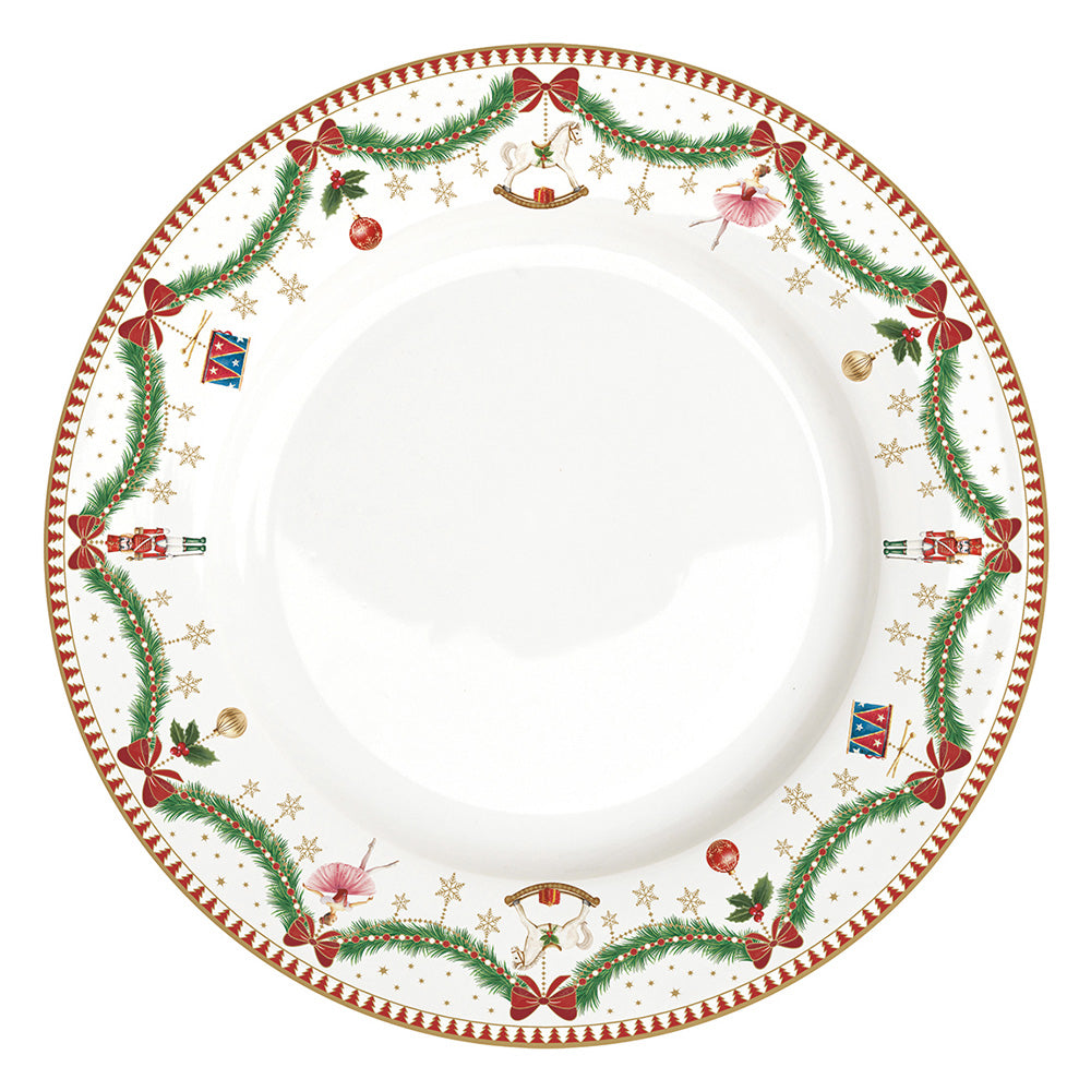 Farfurie pentru cina, 26.5 cm, Magie Noel - COOKSHOP SPECIALS