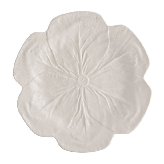 Farfurie pentru cina, alb, 26.5 cm, Couve - BORDALLO PINHEIRO